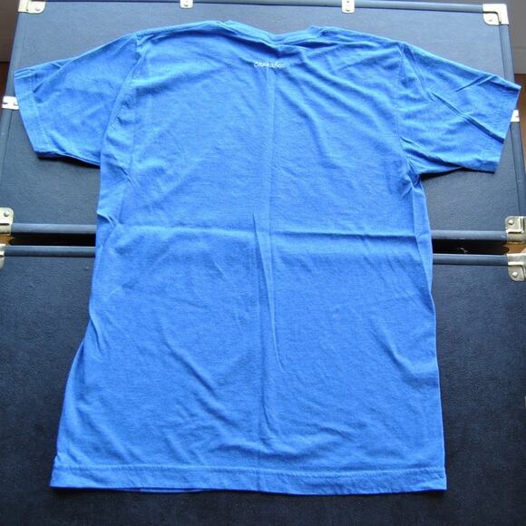 "Legalize it" Blue & Soft Short Sleeve Shirt Size: Medium - Picture 4 of 5
